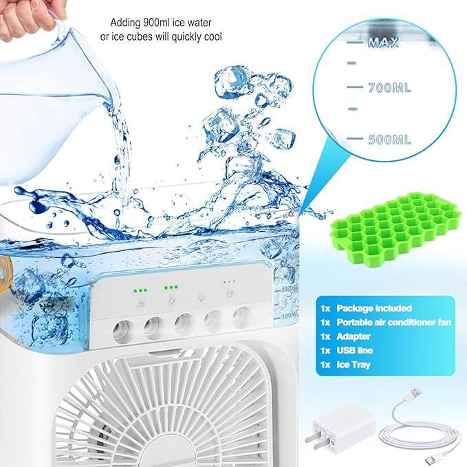 Portable Mini Air Cooler - Perfect For Home and Office Cooling